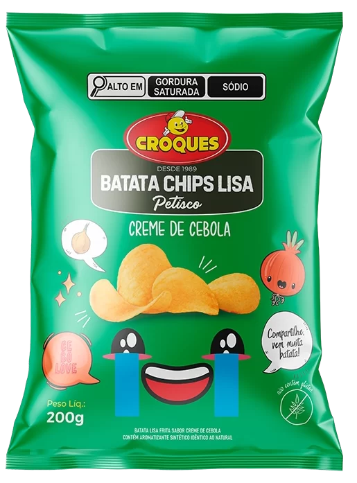 Batata Chips Lisa – Frango Grelhado 200g | Croques