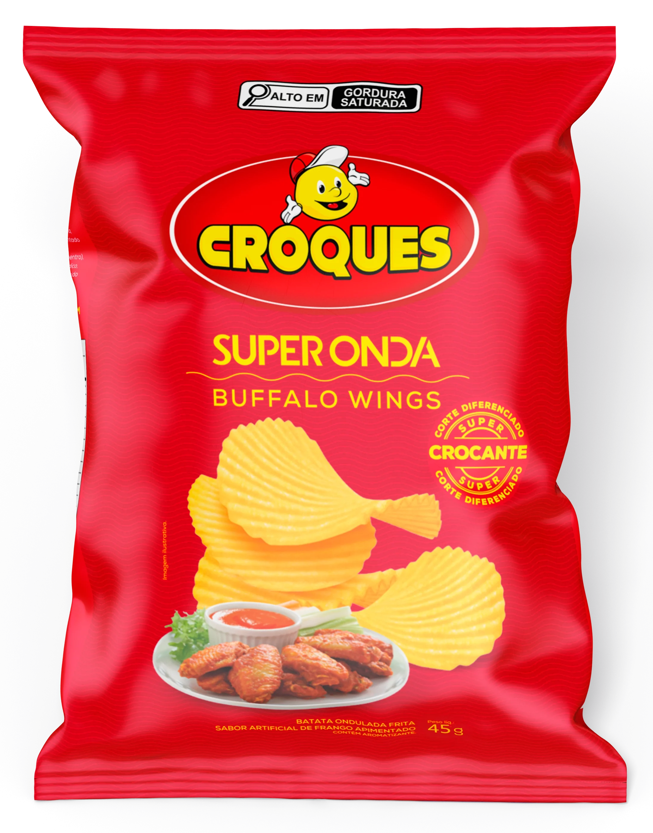 Batata Chips Lisa – Frango Grelhado 200g | Croques